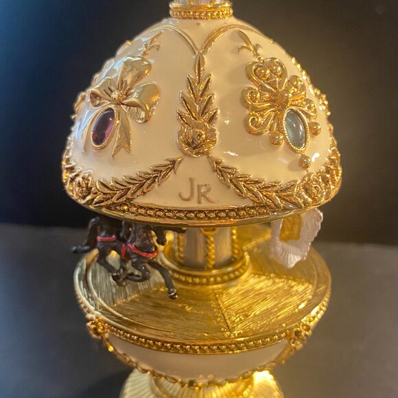 Joan Rivers Imperial Treasures III The Carousel Egg - Picture 1 of 6